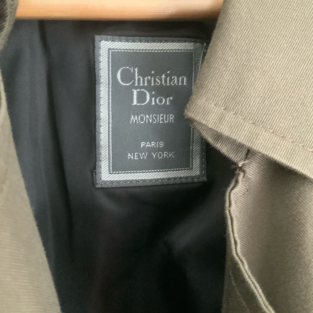 🥳❤️2X HP ⭐️Vintage Men’s Christian Dior 2 in 1 Trench /Winter